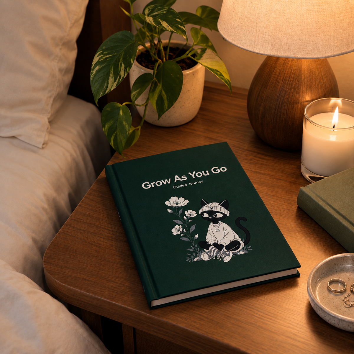 Grow as You Go: 90-Day Guided Personal Growth Journal