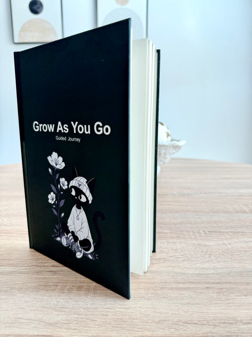 Grow as You Go: 90-Day Guided Personal Growth Journal
